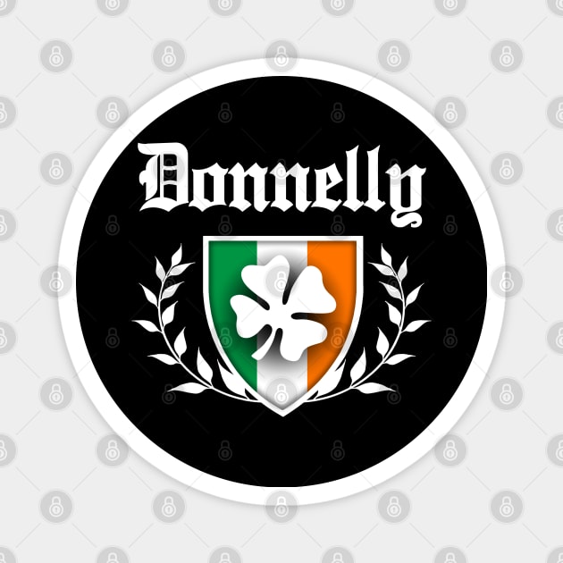 Donnelly Shamrock Crest Magnet by robotface